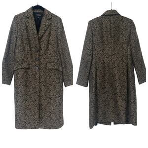 Brocade Print Coat by Kasper
